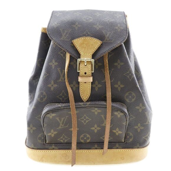 Pre Loved louis vuitton Women Brown Backpacks - Picture 1 of 8